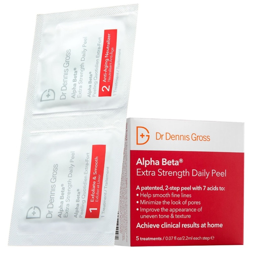 10 packets of Dr Dennis Gross Universal Daily Peel
